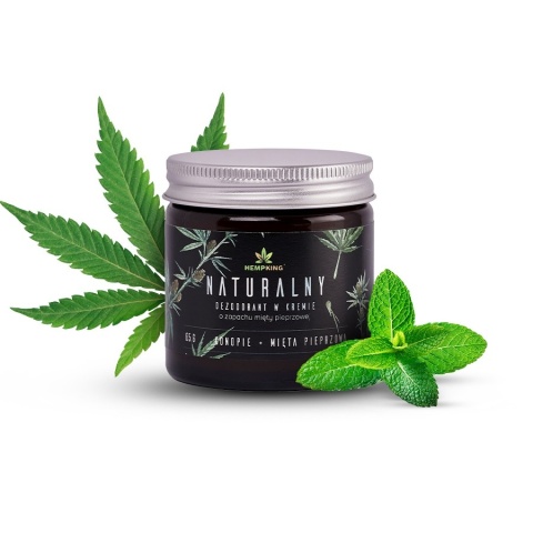 Biowen Naturalny dezodorant w kremie konopny z CBD i miętą pieprzową 65 g Biowen Naturalny dezodorant w kremie konopny z CBD i miętą pieprzową 65 g