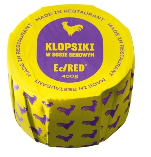 EdRED Klopsy Drobiowe W Sosie Serowym 400 g EdRED Klopsy Drobiowe W Sosie Serowym 400 g