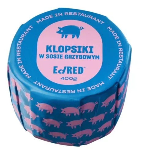 EdRED Klopsy Wieprzowe W Sosie Grzybowym 400 g EdRED Klopsy Wieprzowe W Sosie Grzybowym 400 g