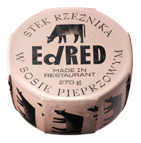 EdRED Stek Rzeźnika W Sosie Pieprzowym 290 g EdRED Stek Rzeźnika W Sosie Pieprzowym 290 g