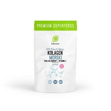 Intenson Kolagen morski + Witamina C + kwas hialuronowy 60g Intenson Kolagen morski + Witamina C + kwas hialuronowy 60g