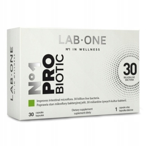 LAB ONE N°1 ProBiotic 30 kapsułek LAB ONE N°1 ProBiotic 30 kapsułek