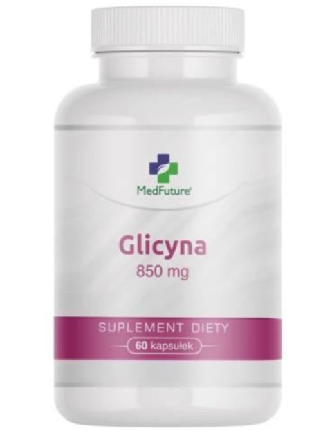 MedFuture Glicyna 850 mg 60 kapsułek MedFuture Glicyna 850 mg 60 kapsułek