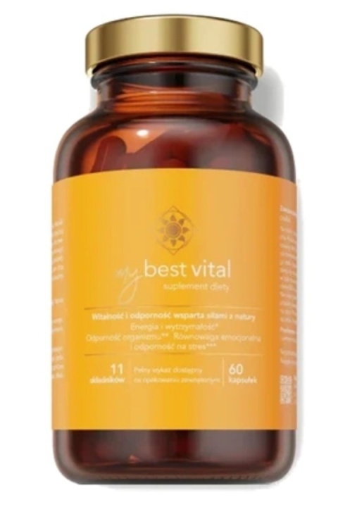 MyBestPharm MyBestVital 60 kapsułek MyBestPharm MyBestVital 60 kapsułek