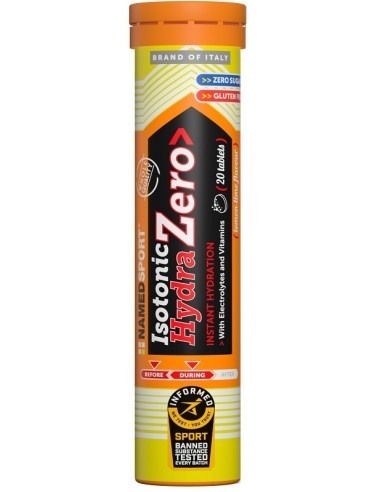Namedsport Izotonik Hydra Zero Elektrolity 20 pastylek o smaku cytrynowym Namedsport Izotonik Hydra Zero Elektrolity 20 pastylek o smaku cytrynowym