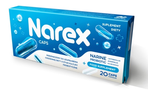Narex Probiotyk Narine 20 kapsułek