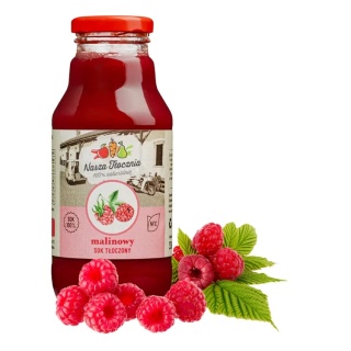 Nasza Tłocznia Sok 100% Malina NFC 330 ml
