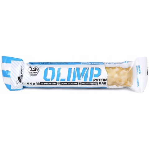 Olimp Baton Wysokobiałkowy Protein Bar 64 g o smaku ciasteczkowym Olimp Baton Wysokobiałkowy Protein Bar 64 g o smaku ciasteczkowym