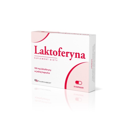 Pharmabest Laktoferyna 100mg 15 kapsułek