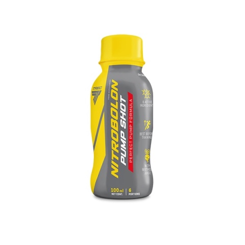 Trec Nitrobolon Pump Shot 100 ml o smaku wiśniowym Trec Nitrobolon Pump Shot 100 ml o smaku wiśniowym