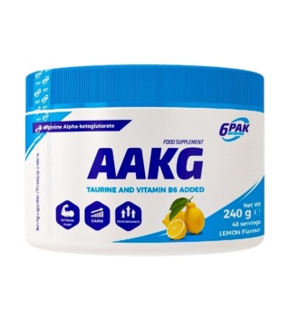 6PAK AAKG 240g o smaku cytrynowym