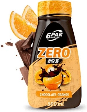 6PAK Syrop Zero 500 ml o smaku czekoladowo-pomarańczowym 6PAK Syrop Zero 500 ml o smaku czekoladowo-pomarańczowym