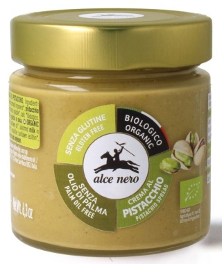 Alce Nero Krem Pistacjowy Bezglutenowy BIO 180 g