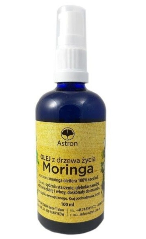 Astron Olej z drzewa życia Moringa 100 ml Astron Olej z drzewa życia Moringa 100 ml