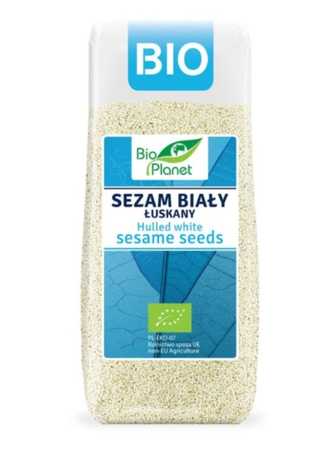 Bio Planet Sezam Biały Łuskany BIO 200 g Bio Planet Sezam Biały Łuskany BIO 200 g