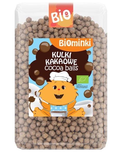 Biominki Kulki Kakaowe BIO 500 g Biominki Kulki Kakaowe BIO 500 g