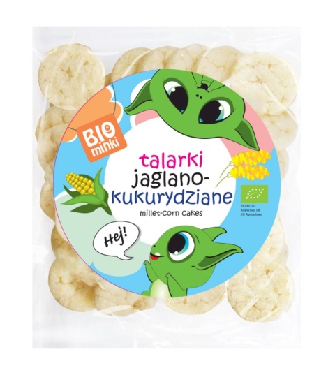 Biominki Talarki Jaglano-Kukurydziane BIO 55 g Biominki Talarki Jaglano-Kukurydziane BIO 55 g