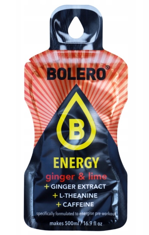 Bolero Energy Ginger & Lime 7g Bolero Energy Ginger & Lime 7g