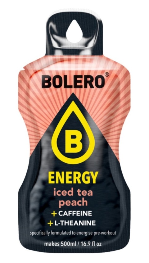 Bolero Energy Iced Peach 7g Bolero Energy Iced Peach 7g