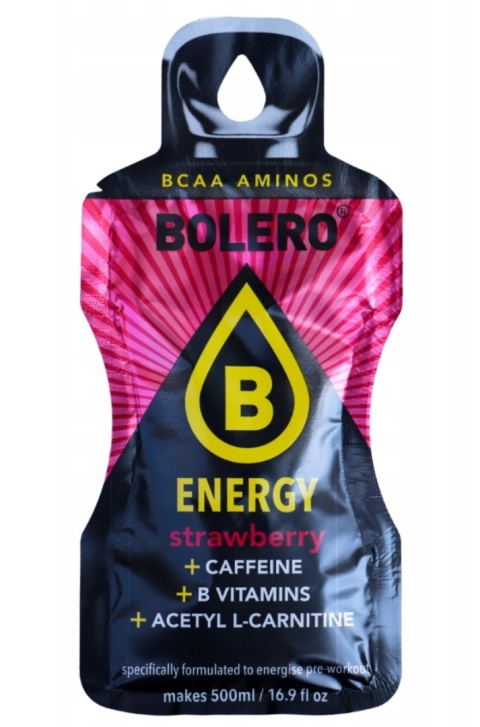 Bolero Energy Strawberry 14g Bolero Energy Strawberry 14g