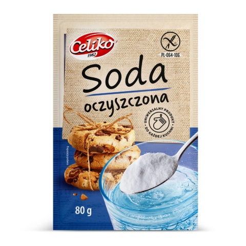 Celiko Soda oczyszczona bezglutenowa 80 g Celiko Soda oczyszczona bezglutenowa 80 g