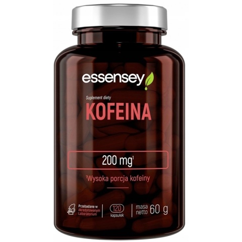 Essensey Kofeina 120 kapsułek Essensey Kofeina 120 kapsułek