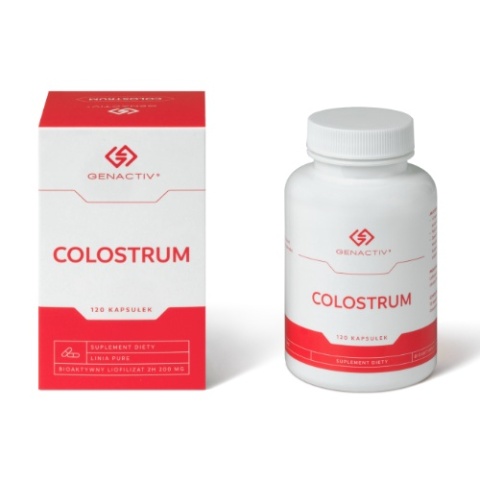 Genactiv Colostrum 120 kapsułek Genactiv Colostrum 120 kapsułek