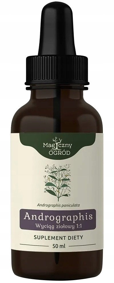 Nanga Andrographis paniculata wyciąg ziołowy 1:1 50ml Nanga Andrographis paniculata wyciąg ziołowy 1:1 50ml