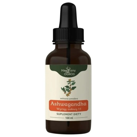 Nanga Ashwagandha wyciąg ziołowy 1:1 100ml Nanga Ashwagandha wyciąg ziołowy 1:1 100ml