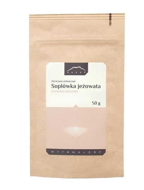 Nanga Soplówka jeżowata BIO (Lion's mane) mielona 50g Nanga Soplówka jeżowata BIO (Lion's mane) mielona 50g