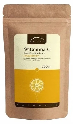 Nanga Witamina C kwas l-askorbinowy 250g Nanga Witamina C kwas l-askorbinowy 250g
