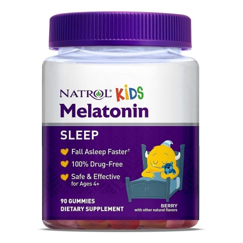 Natrol Melatonina 1mg dla dzieci 90 żelek Natrol Melatonina 1mg dla dzieci 90 żelek