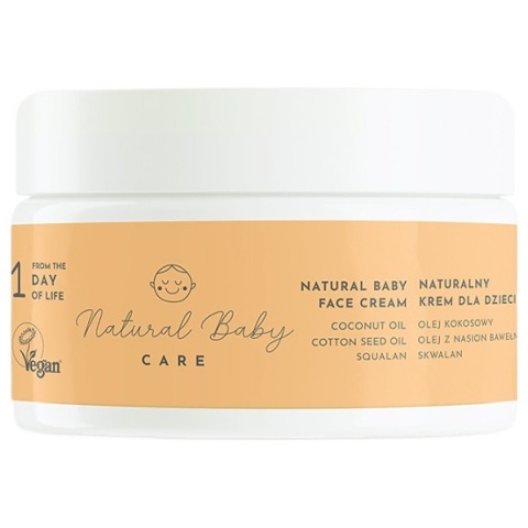 Natural Baby Care Naturalny krem do twarzy dla dzieci 50 ml Natural Baby Care Naturalny krem do twarzy dla dzieci 50 ml