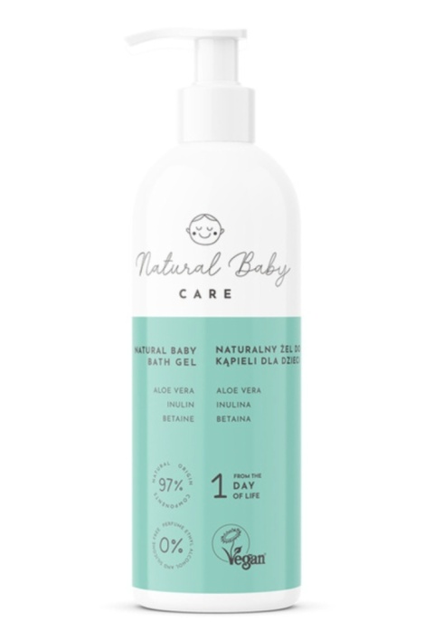 Natural Baby Care Naturalny żel do mycia i kąpieli dla dzieci 200 ml