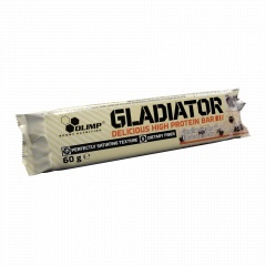 Olimp Baton Wysokobiałkowy Gladiator 60g o smaku waniliowym