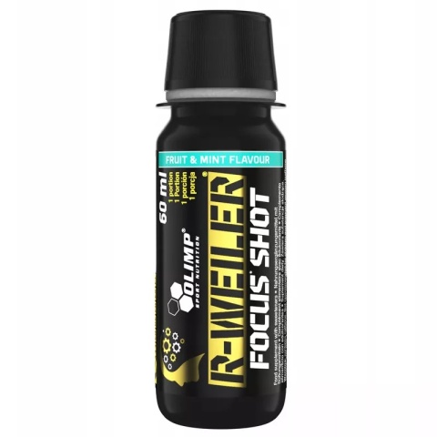 Olimp R-Weiler Focus Shot 60 ml o smaku owocowo miętowym Olimp R-Weiler Focus Shot 60 ml o smaku owocowo miętowym