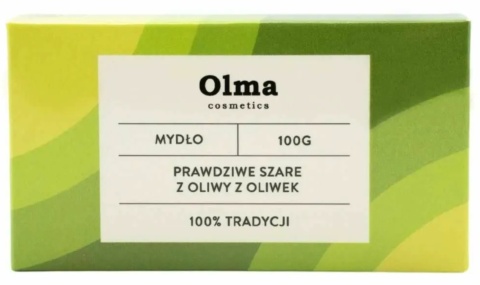 Olma Cosmetics Mydło "Prawdziwe Szare" z oliwy z oliwek 100 g Olma Cosmetics Mydło "Prawdziwe Szare" z oliwy z oliwek 100 g