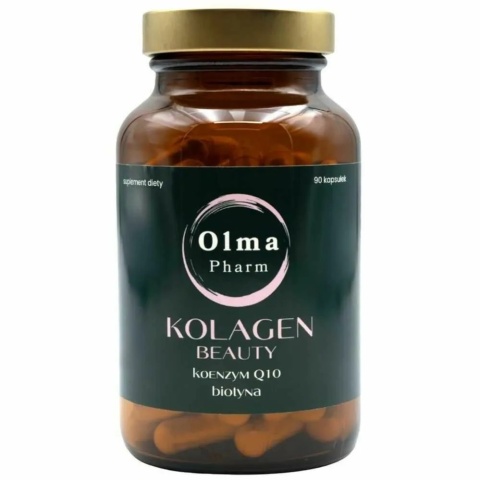 Olma Pharm KOLAGEN BEAUTY Koenzym Q10 Biotyna 90 kapsułek Olma Pharm KOLAGEN BEAUTY Koenzym Q10 Biotyna 90 kapsułek