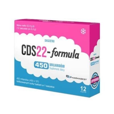 Pharmabest CDS22-formula 450 miliardów 12 saszetek Pharmabest CDS22-formula 450 miliardów 12 saszetek