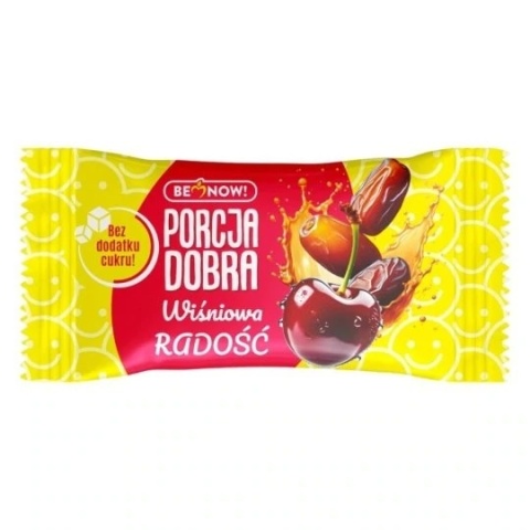 Porcja Dobra Przekąska Wiśniowa Radość Bez Dodatku Cukrów 20 g Porcja Dobra Przekąska Wiśniowa Radość Bez Dodatku Cukrów 20 g