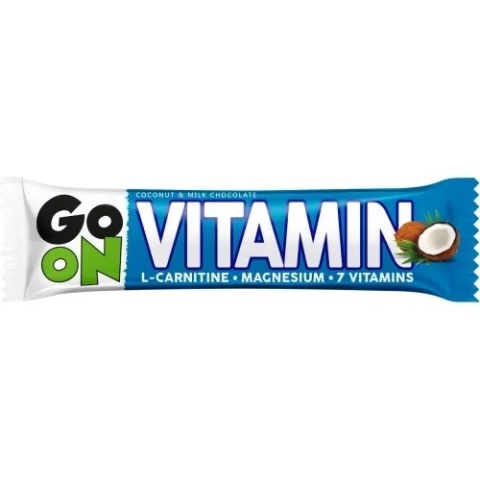 Sante Go On Vitamin baton kokosowy 50g Sante Go On Vitamin baton kokosowy 50g