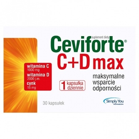 Simply You Ceviforte Max 30 kapsułek Simply You Ceviforte Max 30 kapsułek