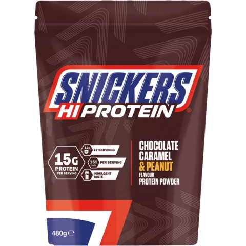 Snickers Whey Protein Odżywka białkowa 480g Snickers Whey Protein Odżywka białkowa 480g