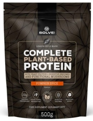 SolveLabs Complete Plant-based Protein 500g o smaku pumpkin - spice