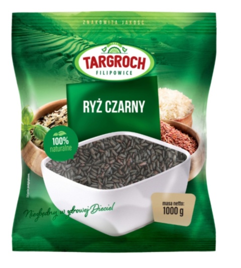 Targroch Ryż czarny 1 kg Targroch Ryż czarny 1 kg