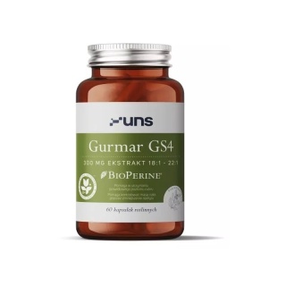 UNS Gurmar GS4 + Bioperine 60 vege kapsułek