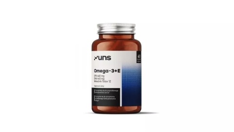 UNS Omega 3+E 60 kapsułek UNS Omega 3+E 60 kapsułek