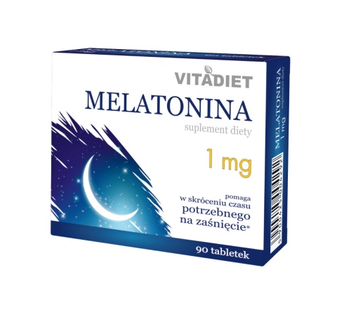 VITADIET Melatonina 1 mg 90 tabletek VITADIET Melatonina 1 mg 90 tabletek