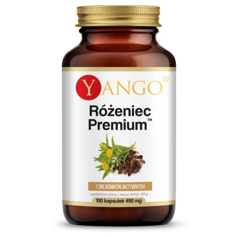 Yango Różeniec Premium 100 kapsułek Yango Różeniec Premium 100 kapsułek