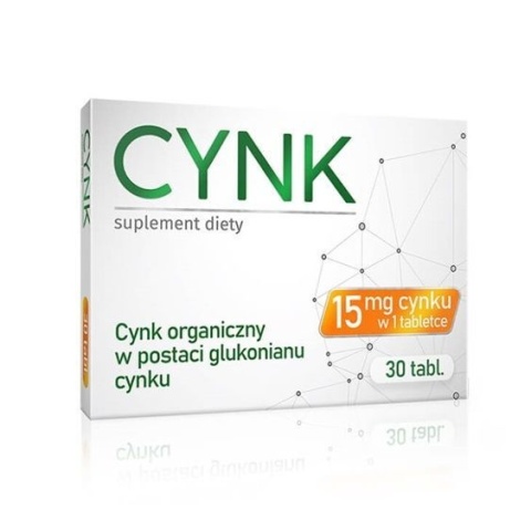 Alg Pharma Cynk 15 mg 30 tabletek Alg Pharma Cynk 15 mg 30 tabletek